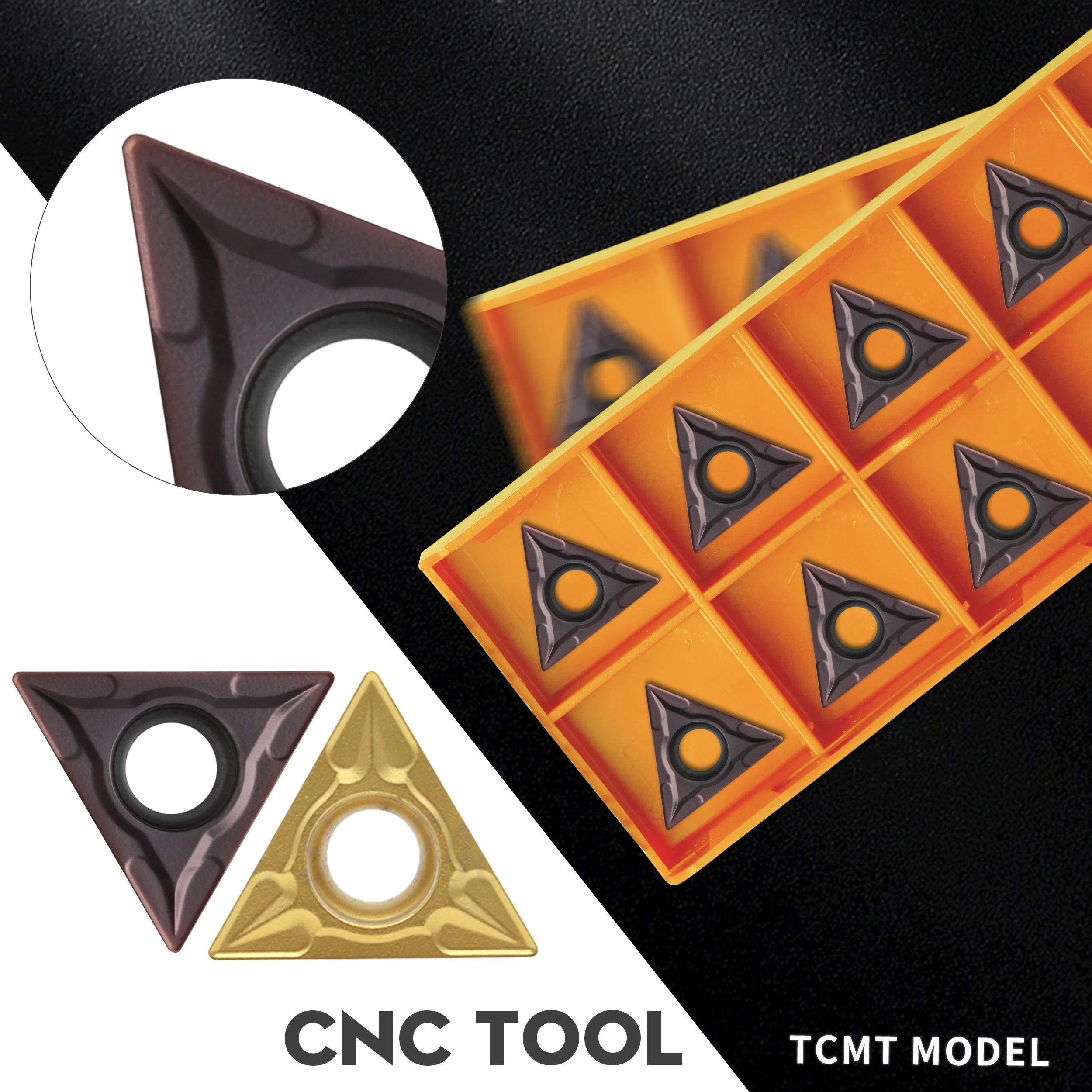 

TCMT16T304 VP15TF UE6020 US735 Carbide inserts External Turning Tools Cutting Blades TCMT16T308 VP15TF CNC Lathe Turning Tools