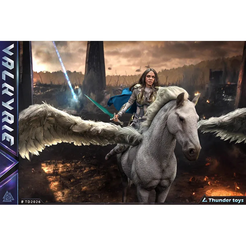 新品 Thunder Toys ヴァルキリー & ペガサスTD2026A & B Thunder Toys 1/6 Valkyrie + Horse SET TD2026 Action Figure