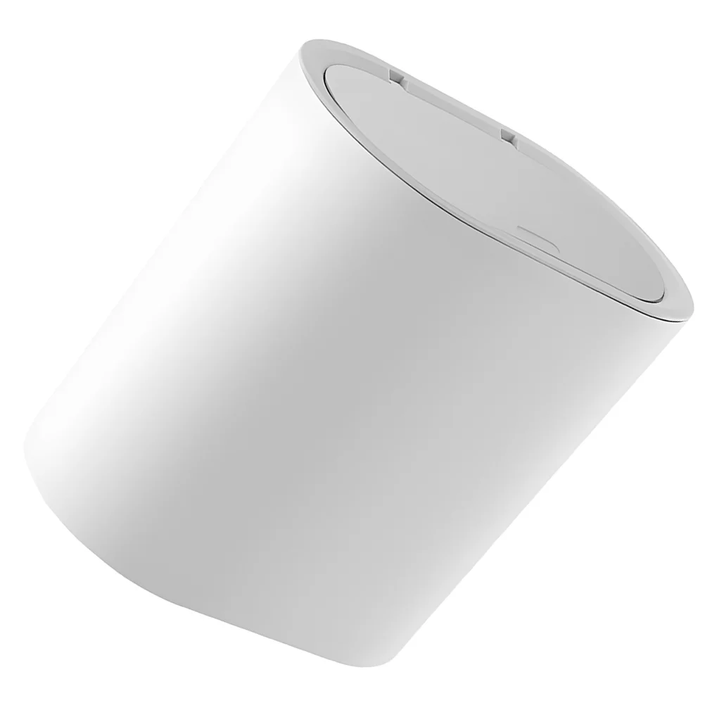 

Flip Press Type Garbage Bin Bedroom Push-type Press Bathroom Garbage Can Bathroom With Lid Restroom Cans Lids Bedroom Garbage