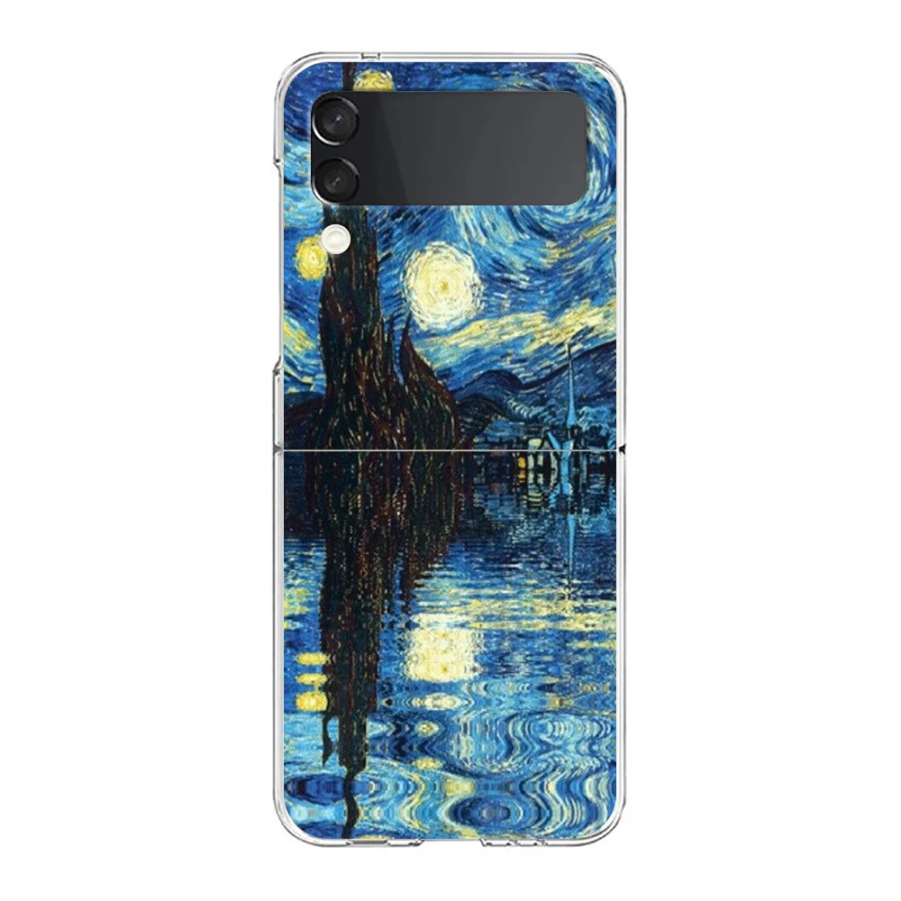 Starry Night Van Gogh Art Phone Case - Shockproof Hard Cover