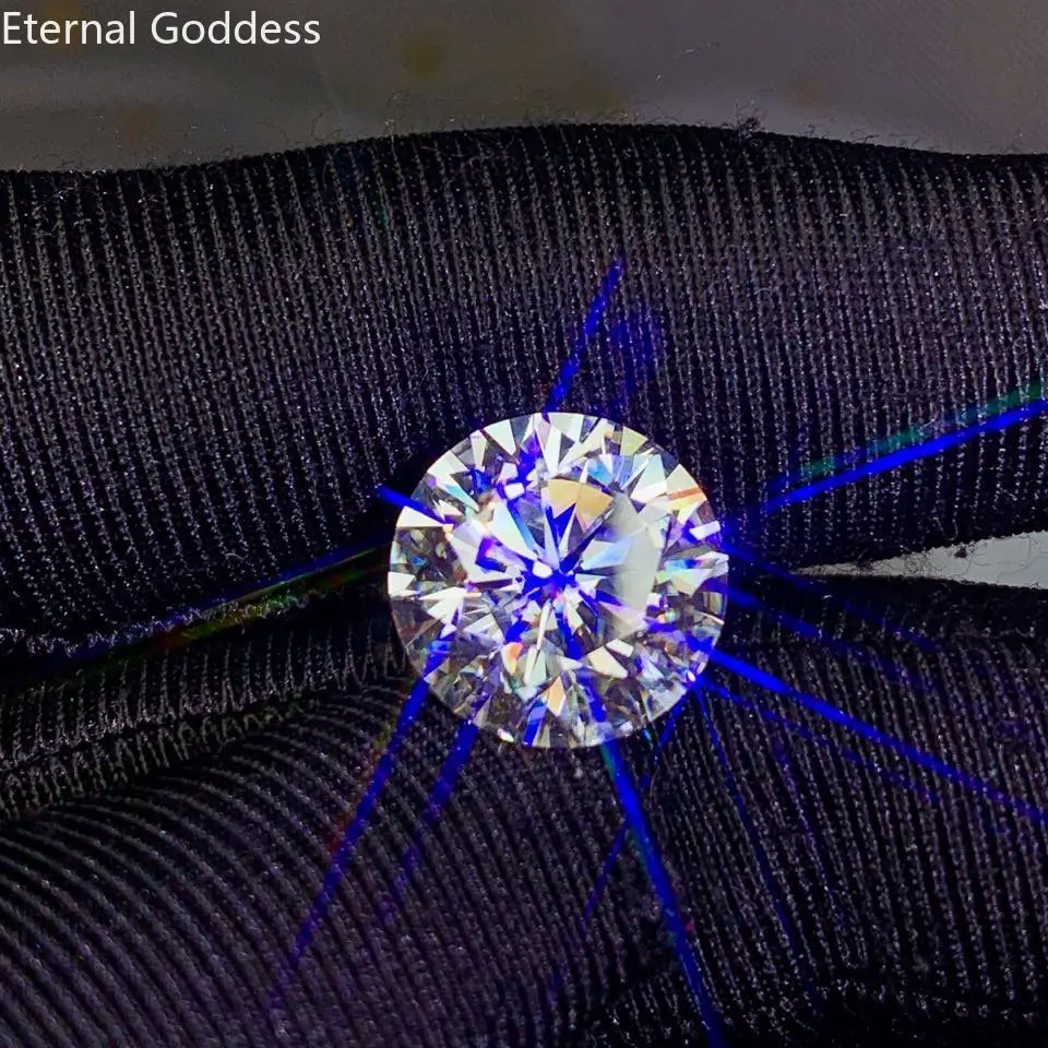 100% 5ct Large Grain High Fire Moissanite D Color VVS1 Clarity Available in Bulk High Jewelry Diamonds loose gemstones moissanite jewelry materials loose lab grown diamond lab grown loose diamond