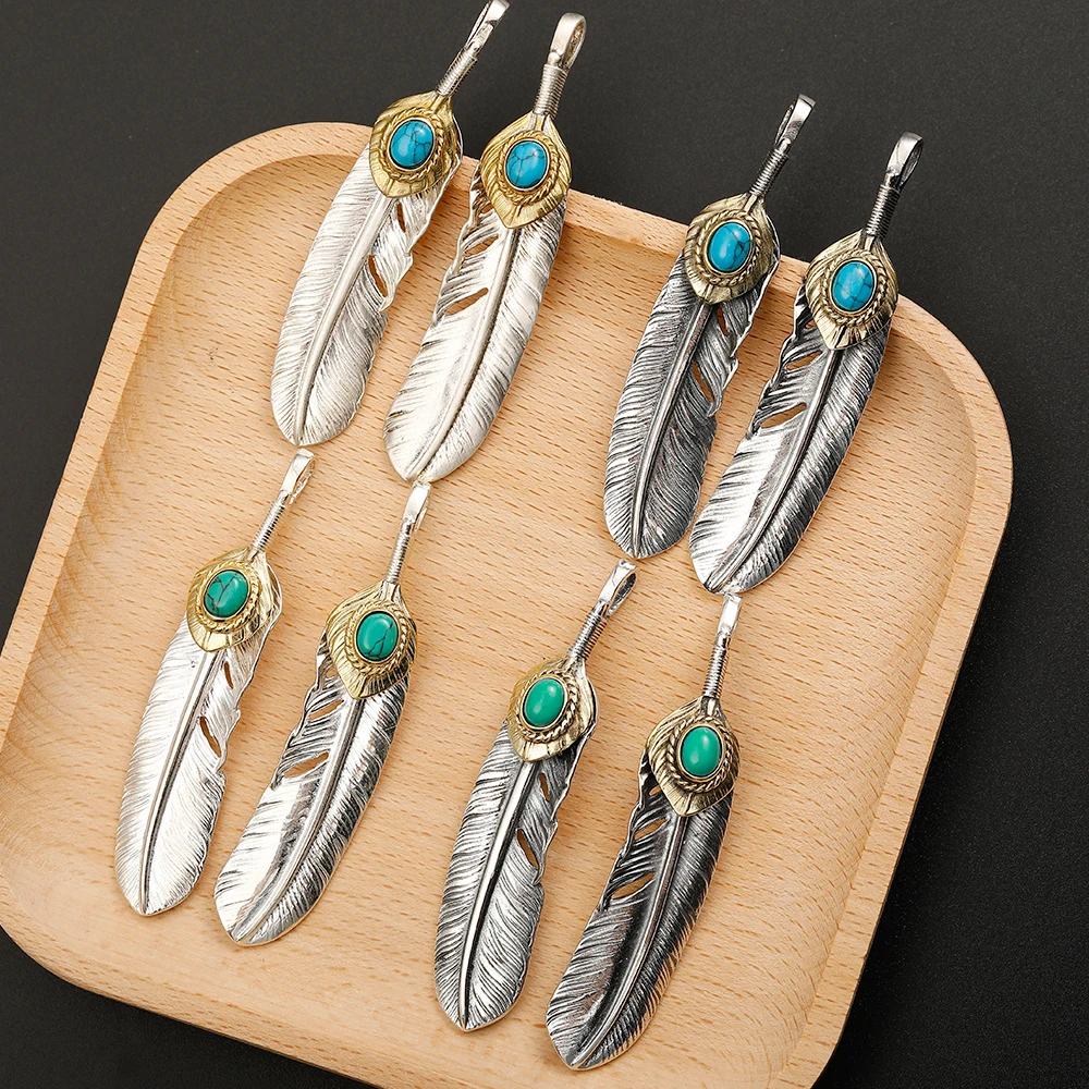 Hozho feather まとめ売り　silver925 インディアン　バラ可 DC4 - Silver Feathers