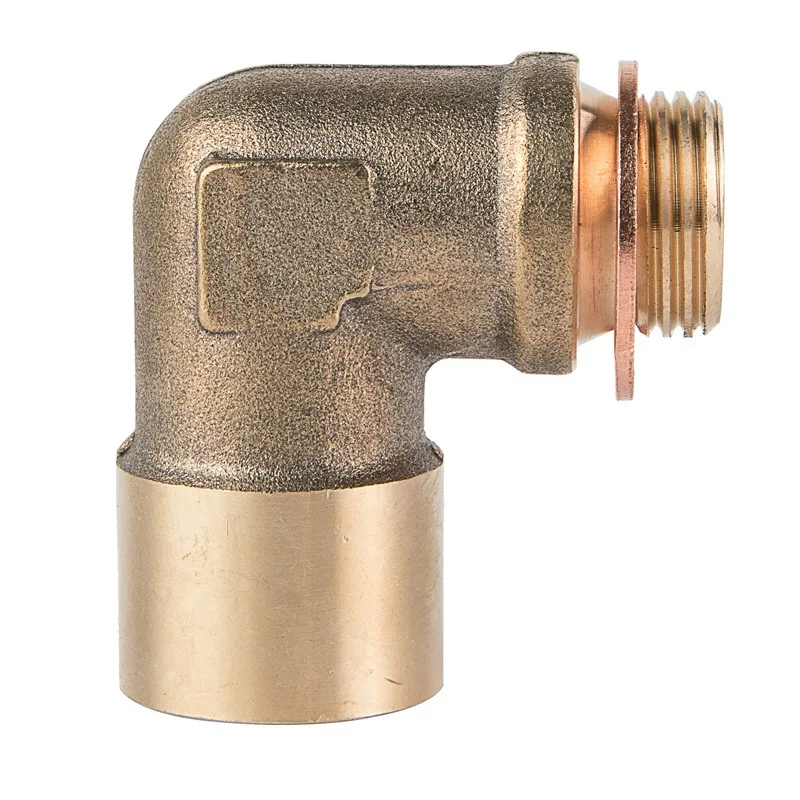 90 Degree Oxygen Sensor Adapter Brass Elbow Fitting M18*1.5 5