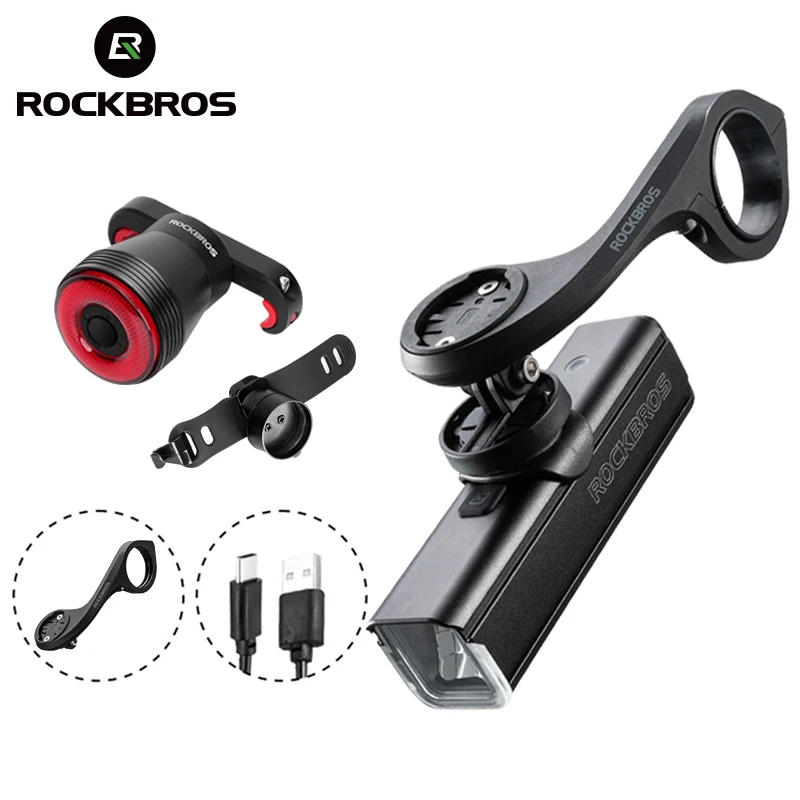 

Велосипедная подсветка ROCKBROS, передняя/задняя, 4500 лм, мАч