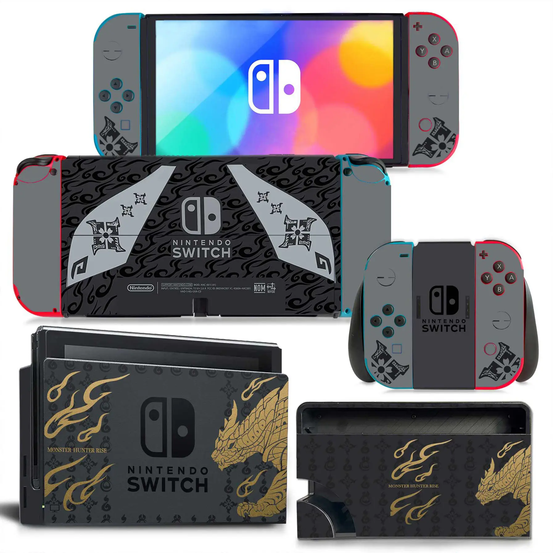 Switch Oled Mh Rise Switch Special Edition Switch Oled Nintendo