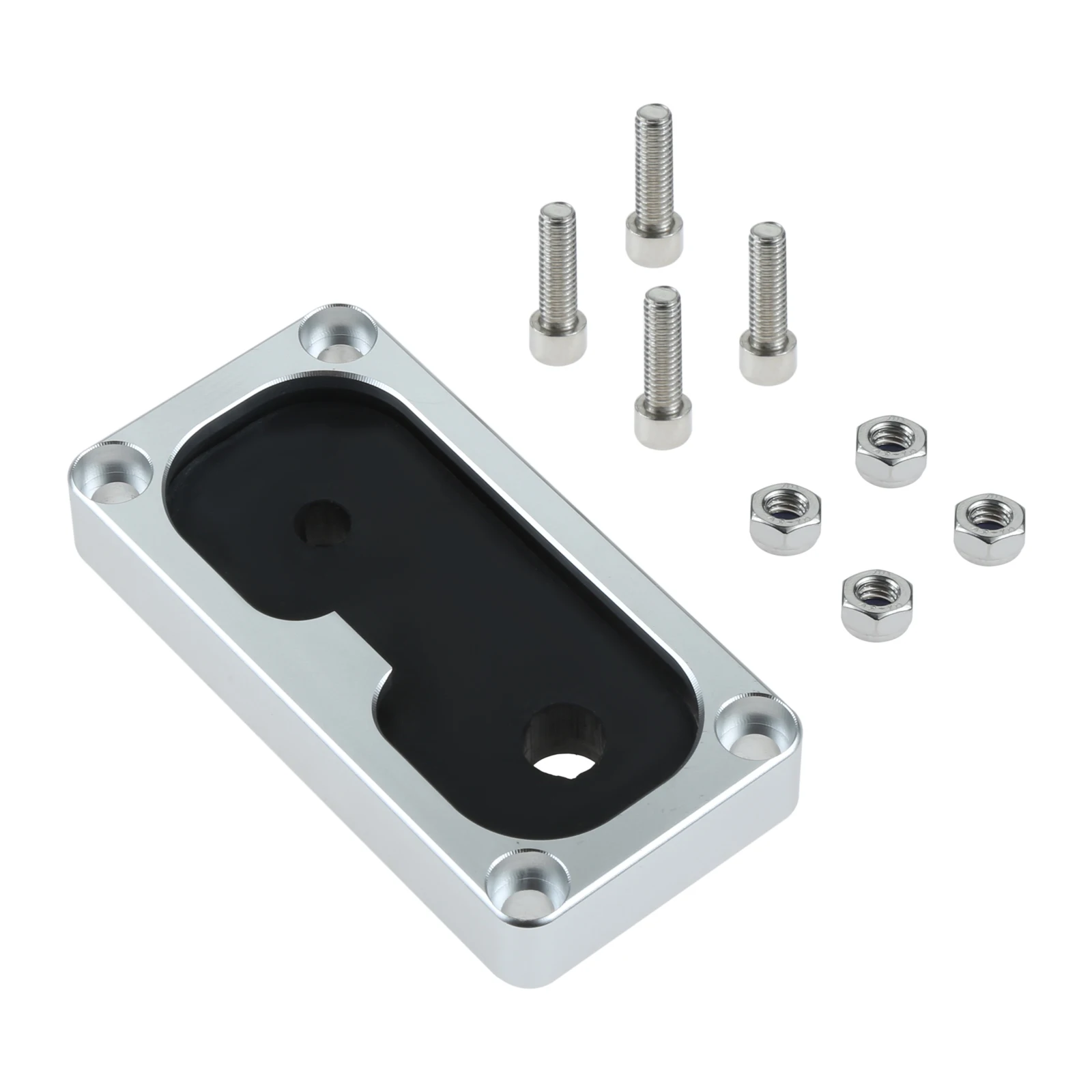 1 Set Billet CNC Aluminum Alloy Firewall Shifter Cables Shifter Plate Grommet Swap Screws Kit Fit for Civic CRX Integra K Series transmission gear shifter clip kit