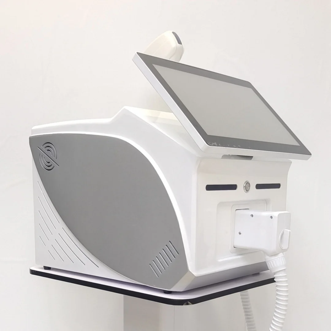 4000w 4 Waves Portable Soprano Diode Ice Titanium Laser Body Face Hair Removal Machine 808nm Alexandrite Device Permanent 2025 2
