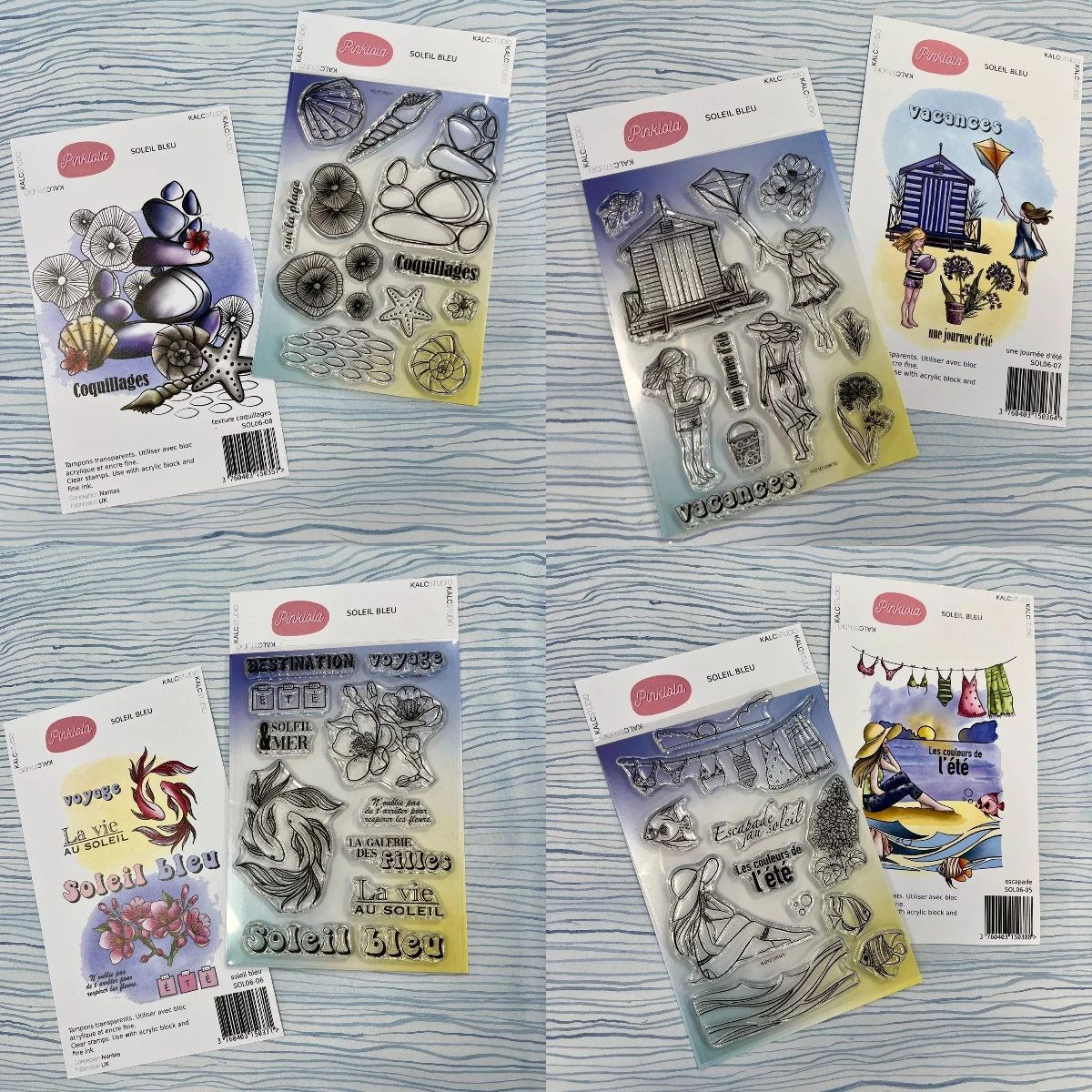 은행잎과 소녀들이 연을 날리다 2026 DIY 스크랩북 공예용 새 스탬프 사진 ..