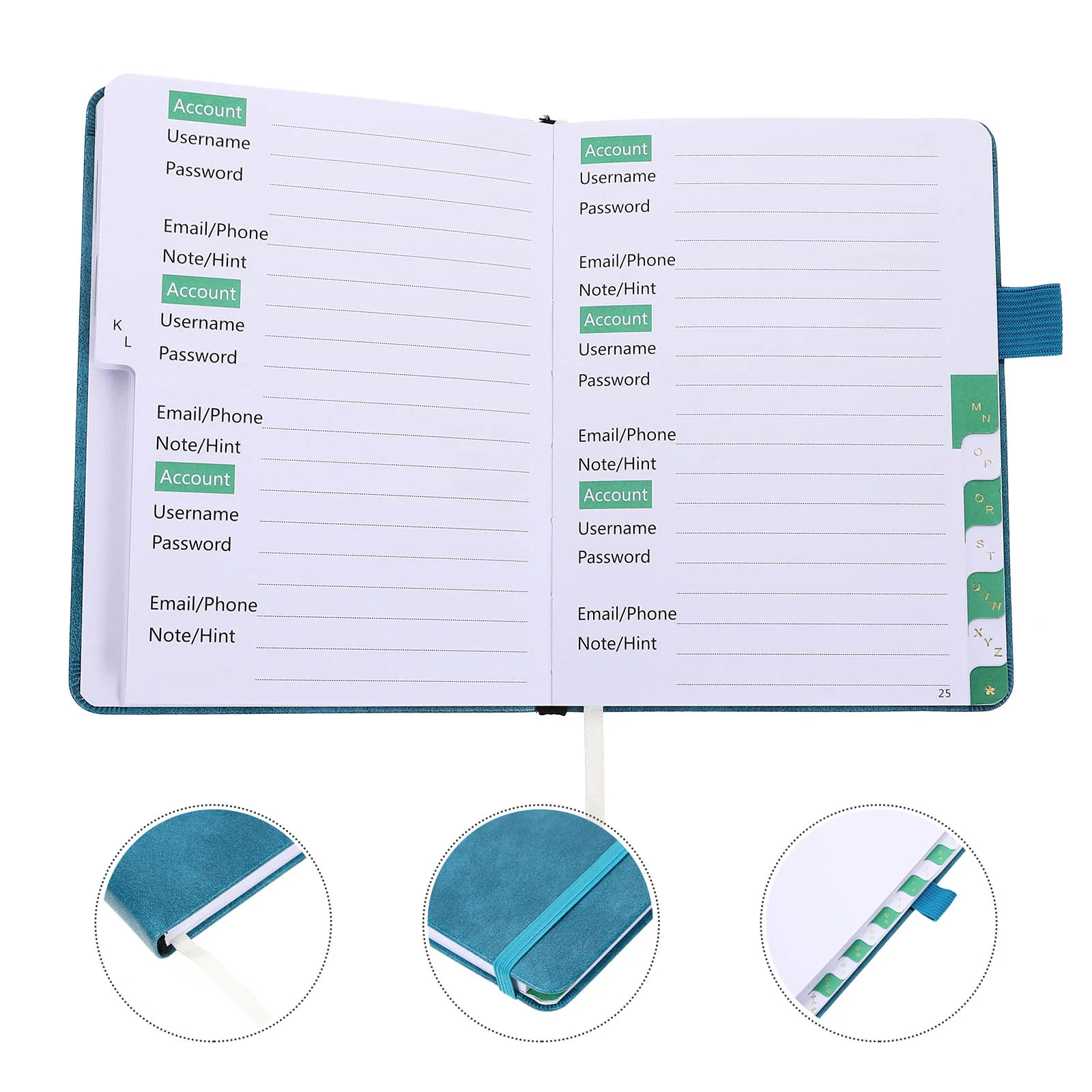 A6 Contact Book Address Organizer