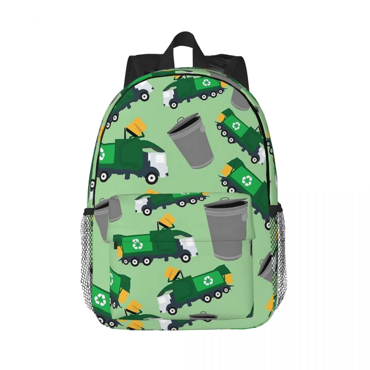 

Recycling Garbage Truck Backpacks Boys Girls Bookbag Casual Children School Bags Laptop Rucksack Shoulder Bag Large Capacity