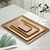Ashwagandha Wooden Tray Cake Bread Tray Bakery Pastry Display Wooden Flat Tray Household Kitchen Storage Tray 2