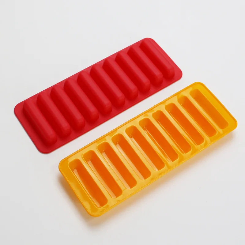 Food-Grade-10-Cavity-Silicone-Bar-Ice-Cube-Tray-Ice-Cubes-Small-Rectangle-Mold-Ice-Maker.jpg Élelmiszer -Fokozat 10 Üreg Szilikon Bár Jégkocka Tálca Jégkockák Kis Téglalap Penész Jégkészítő Konyha - Image 4