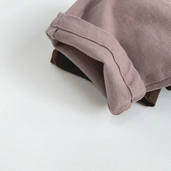 AYNIGIELL ربيع/خريف جديد للأطفال سراويل تقليدية 1-6 سنة الطبعة الكورية سراويل تقليدية للبنين والبنات السراويل في الهواء الطلق 5