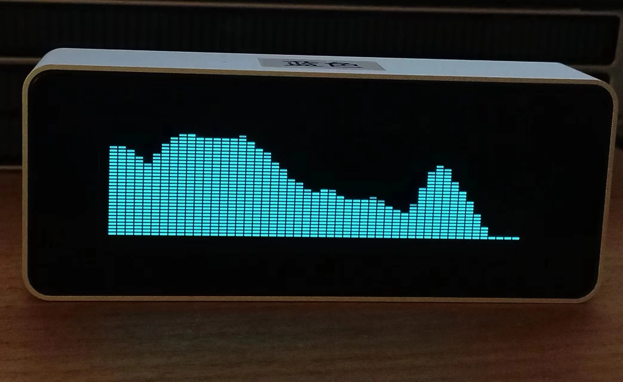 LINK1 AK25664-B OLED Music Audio Spectrum Indicator Amplifier Speed Adjustable AGC Mode