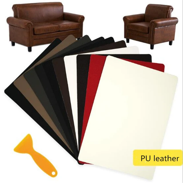 Self Adhesive PU Leather Patches DIY Stickers Faux Synthetic Stick