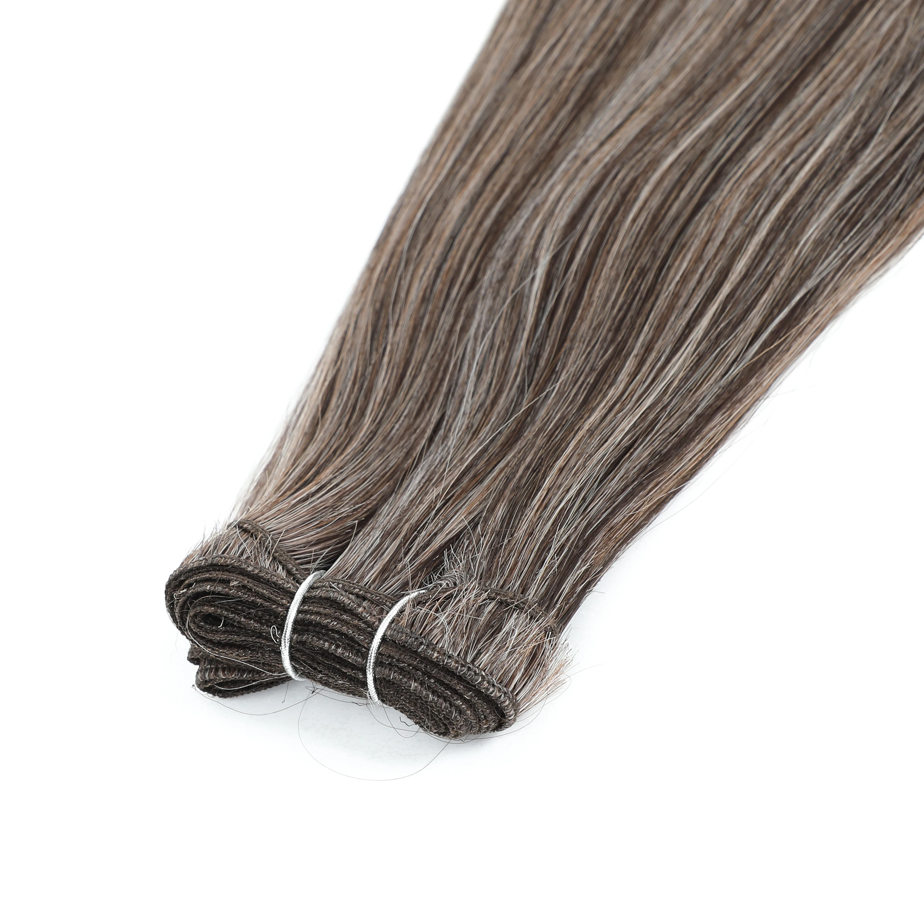 Bone Straight Hair Bundles Salon High Temperature Hair Extensions Fake Fibers Synthetic Yaki Straight Weaving Full to End