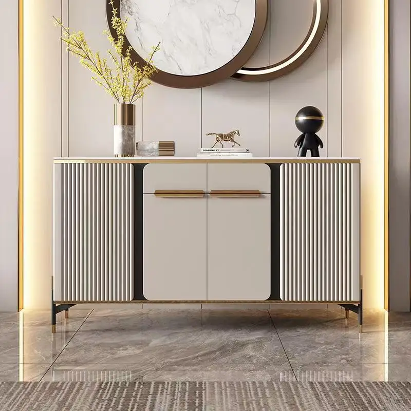 Armadi da soggiorno moderni ed eleganti Design di lusso Decor Vetrina per riporre gli oggetti Soggiorno per mobili Vitrina unici per anziani - immagine 6