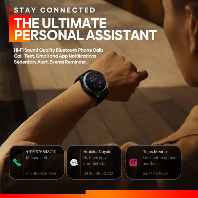 Flagship 2023 Zeblaze Stratos 3 Premium GPS Smart Watch - The Ultimate Fitness Companion