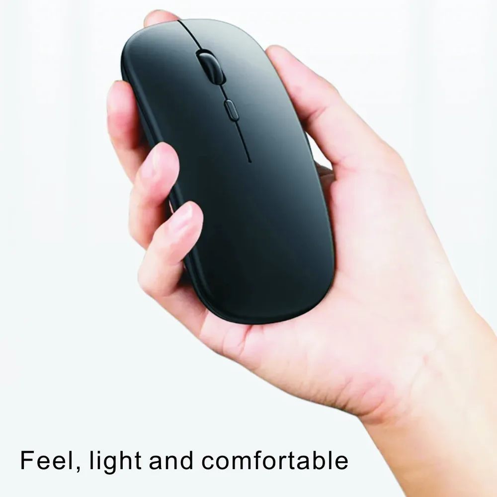 Wireless Gaming Mouse New Gaming Mouse Wireless Bluetooth Dual Mode Silent Rechargeable USB 2.4G DPI 1600 Optical Ergonomics Laptops