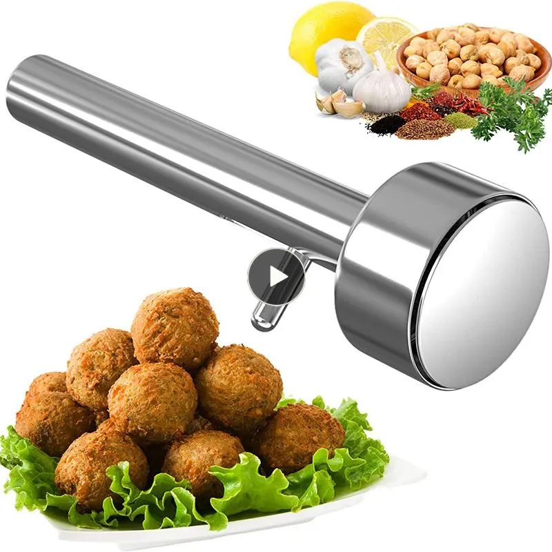 Meatball Artefatto Durevole Polpetta Cucchiaio Utensili Da Cucina Macchina Per Polpette Facile Polpette In Acciaio Inox 138G Strumento Per La Pressatu