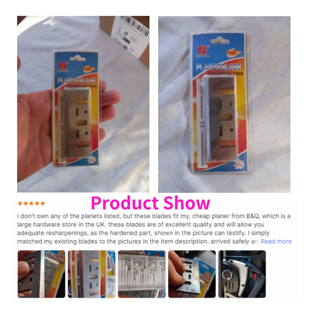 Planer Blades 2Pcs 82mm Electric for Makita Woodworking