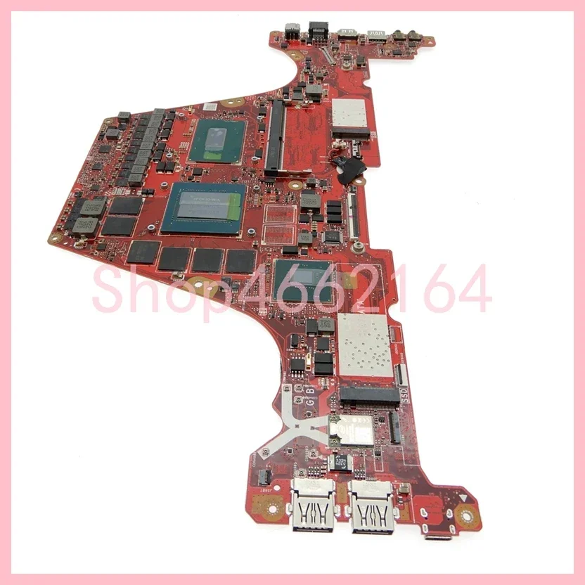 Carte Mère Asus Pour PC Portable GU502LW/GU502LWS/GU532LW – I7-10750H, 8Go RAM, Neuve