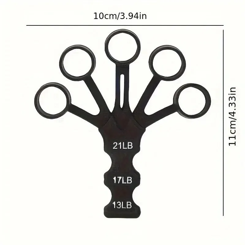 Silicone Grip Training and Exercise Finger Exercise Stretcher Hand Strengthener Arthritis Grip Trainer Hand Brush Expander Grips