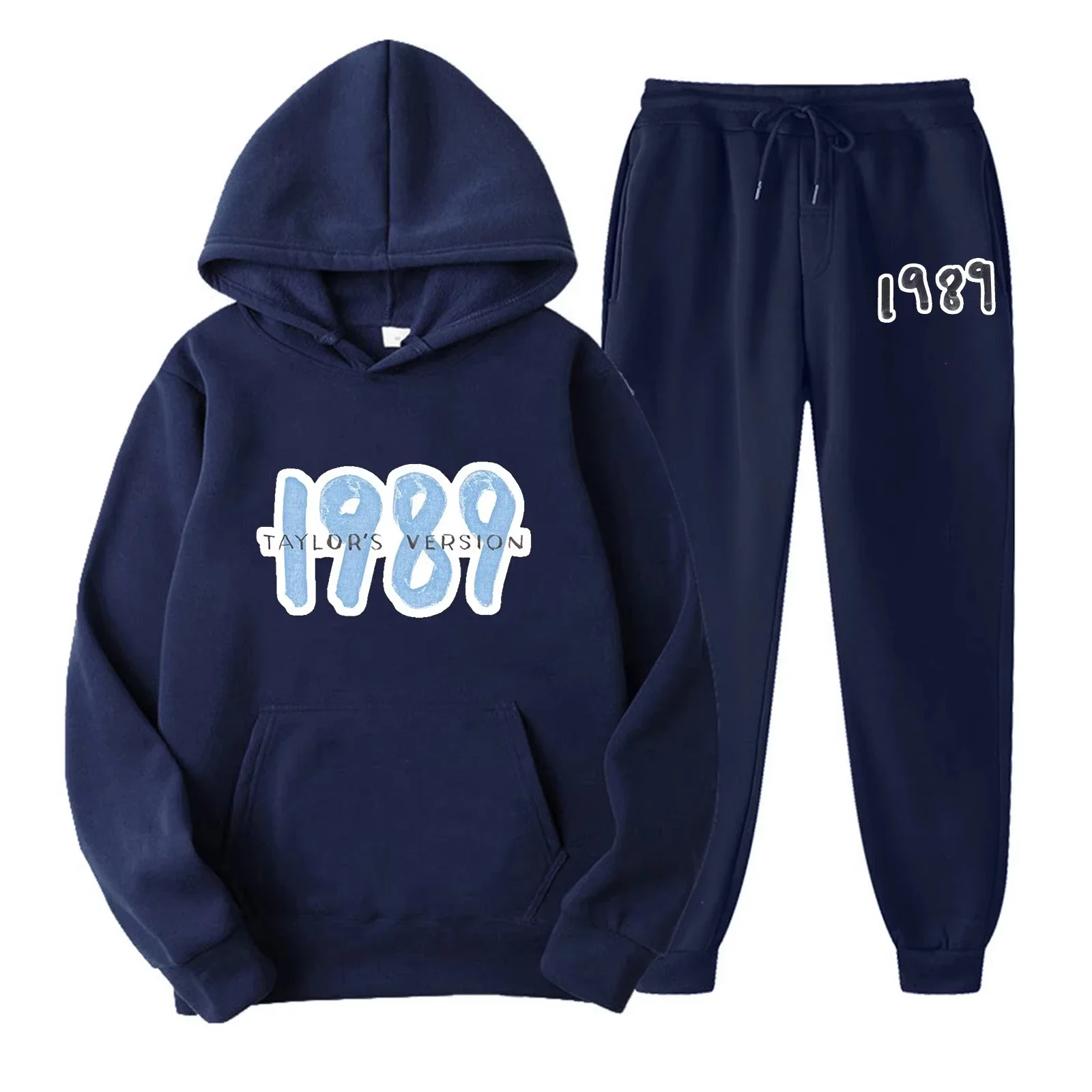 Taylor The Eras Tour Men Sweatshirt Hoodie+Sweatpants Midnight Album Swift Print Tracksuit Sportswear Men's Clothing 2 Piece Set 5