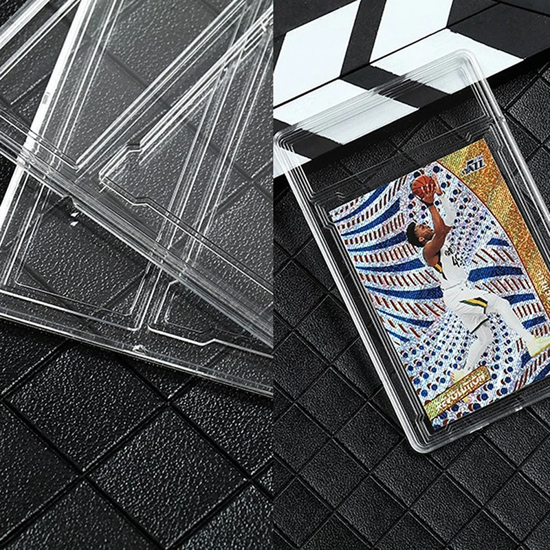 90x65mm Acrylic Jumbo Game Star PSA Trading Card Slabs Sleeves Holder Case