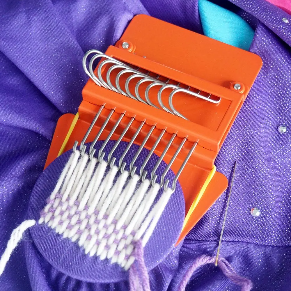 

Clothes Quickly Makes Beautiful Stitching Darning Machine Loom Small Loom Fun Mending Loom Speedweve Type Weave Tool