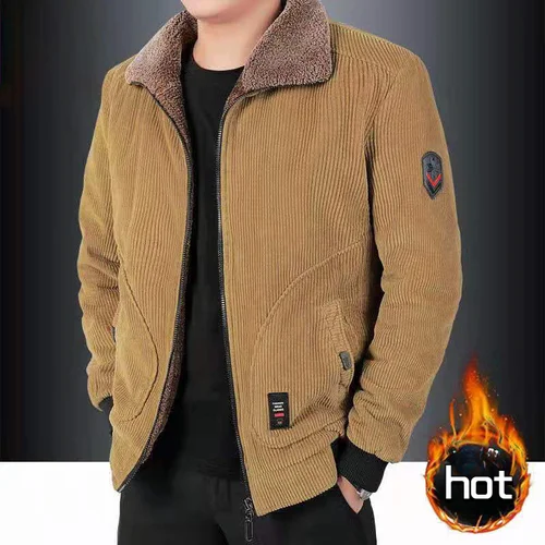 남성들의 스타일리시한 겨울 필수 아이템 코듀로이 코튼 코트 추천