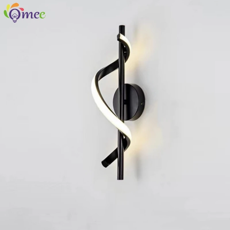 

Modern Minimalist LED Wall Lamp Home Indoor Decor wall Sconce For Living Room Bedroom Bedside Lustres Backgroud Light Decoration