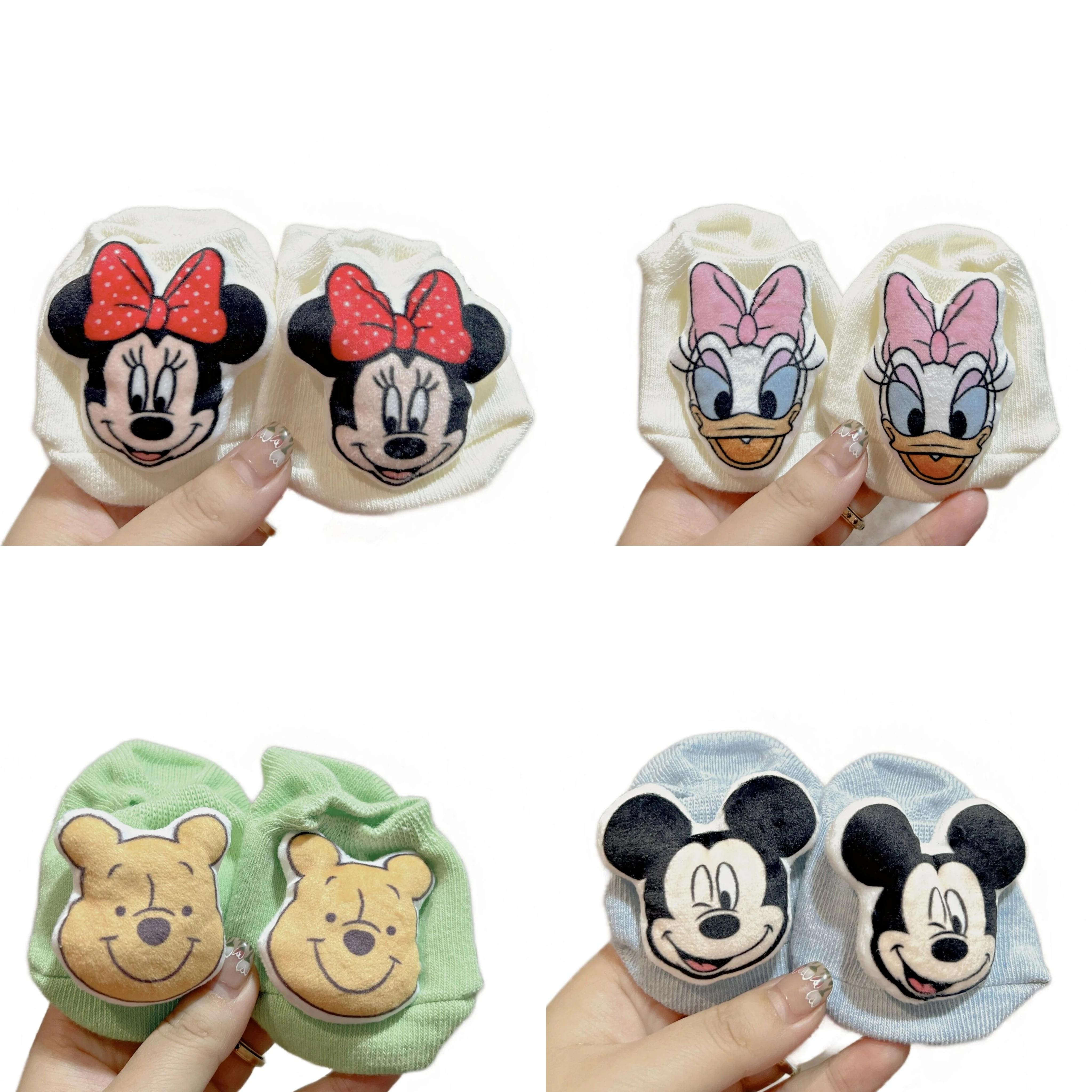 Spring Baby Girls Socks Newborn Mickey and Minnie Baby Socks Infant Boy Anti Slip Soft Cotton Floor Sock Shoes cotton anti slip socks,cotton socks,baby socks