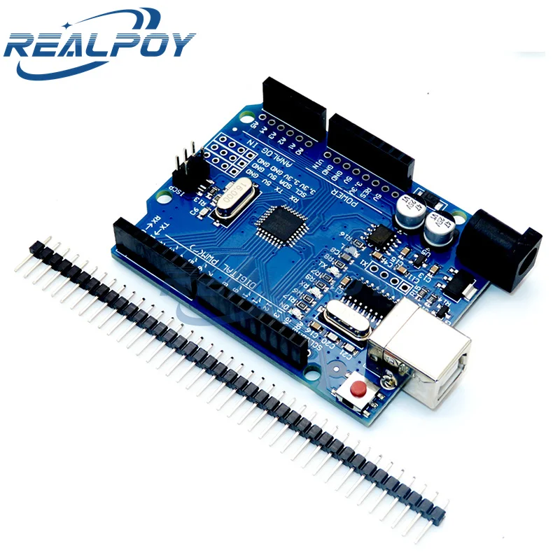 For UNO R3  ATMEGA16U2+MEGA328P Chip For Arduino UNO R3 Development board + USB CABLE