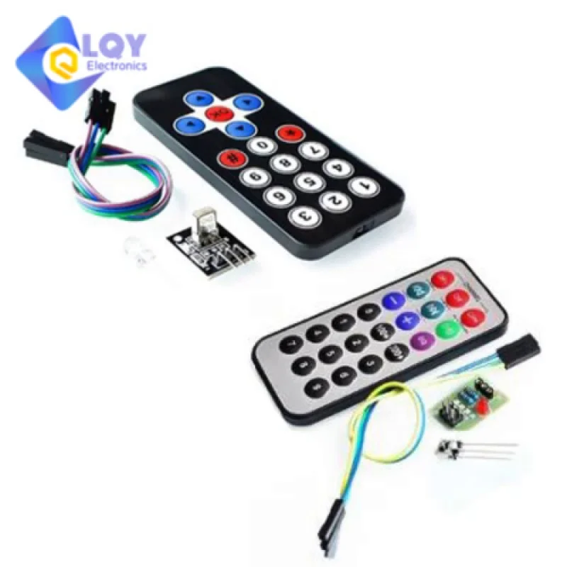 Kit Modulo Telecomando Wireless Ir A Infrarossi Da 1 Lotto Kit Fai Da Te Hx1838 Per Arduino Raspberry Pi