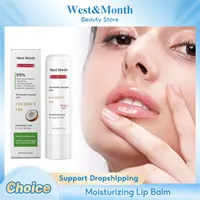 Moisturizing Lip Balm Stick Fade Lip Lines Brighten Exfoliating Dead Skin Repair Anti Drying Chapped Soft Lip Cream Daily Care 1