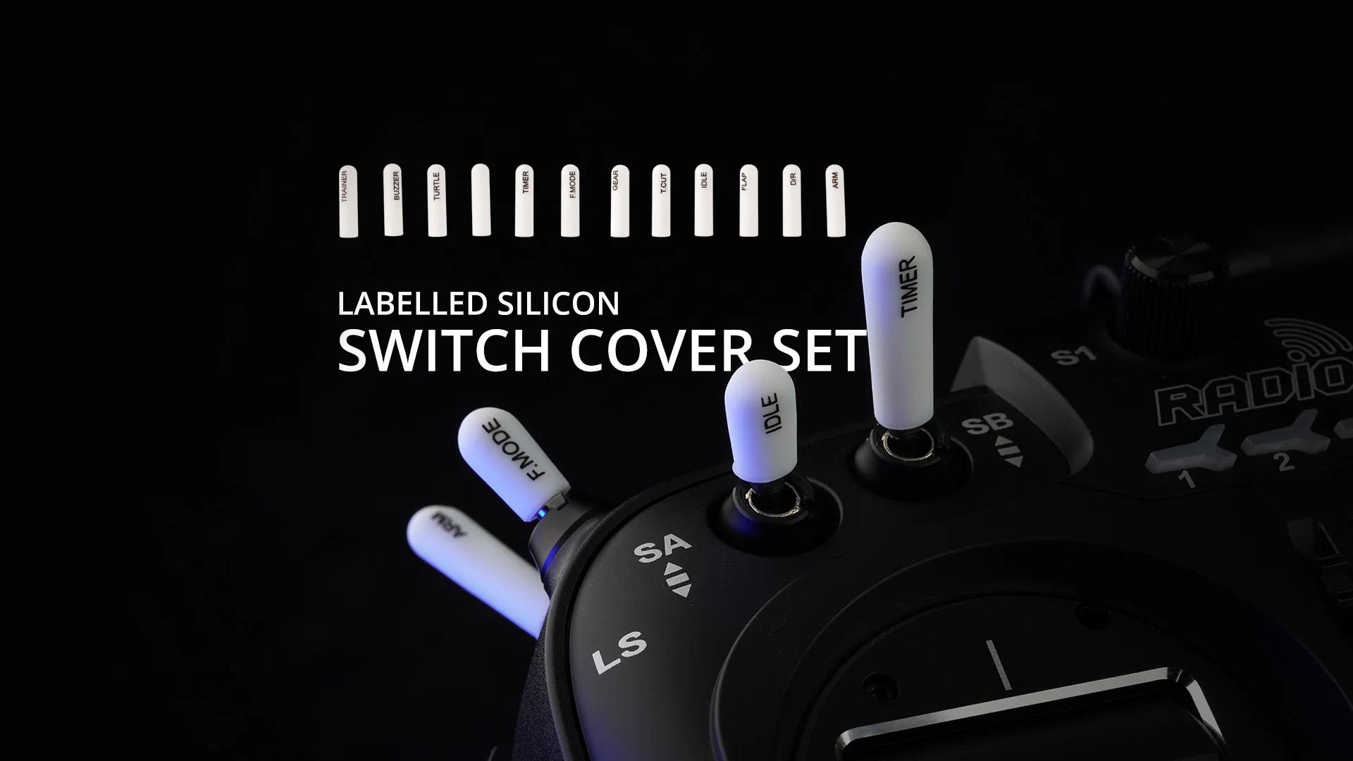 Conjunto de capa de interruptor de silicone