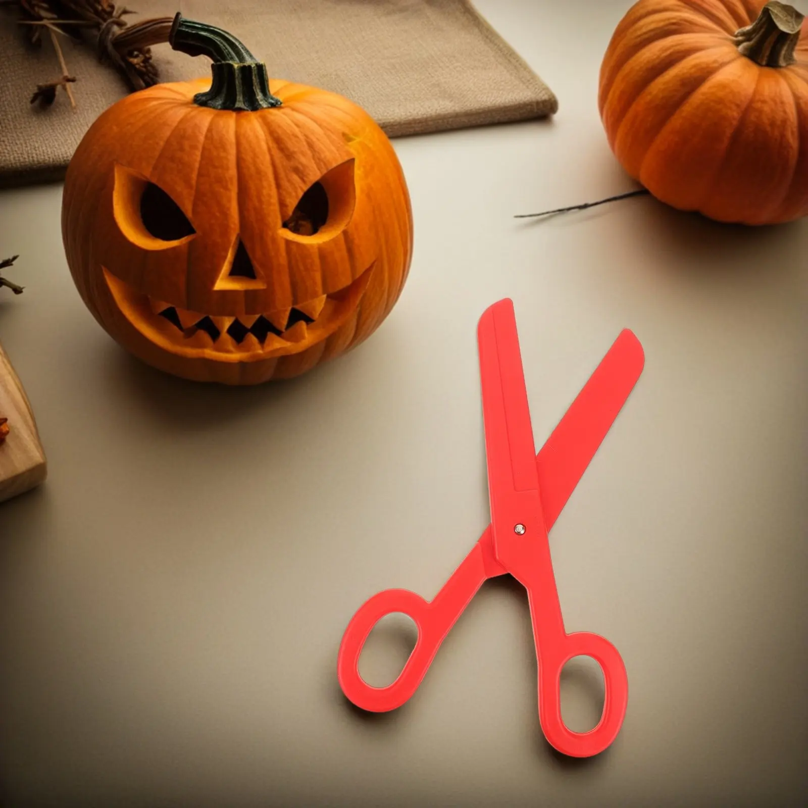 1세트 대형 광대 빗과 거대 가위 소품 세트, 화려한 색상, 서커스 카니발 코스프레 무대 공연 파티 장