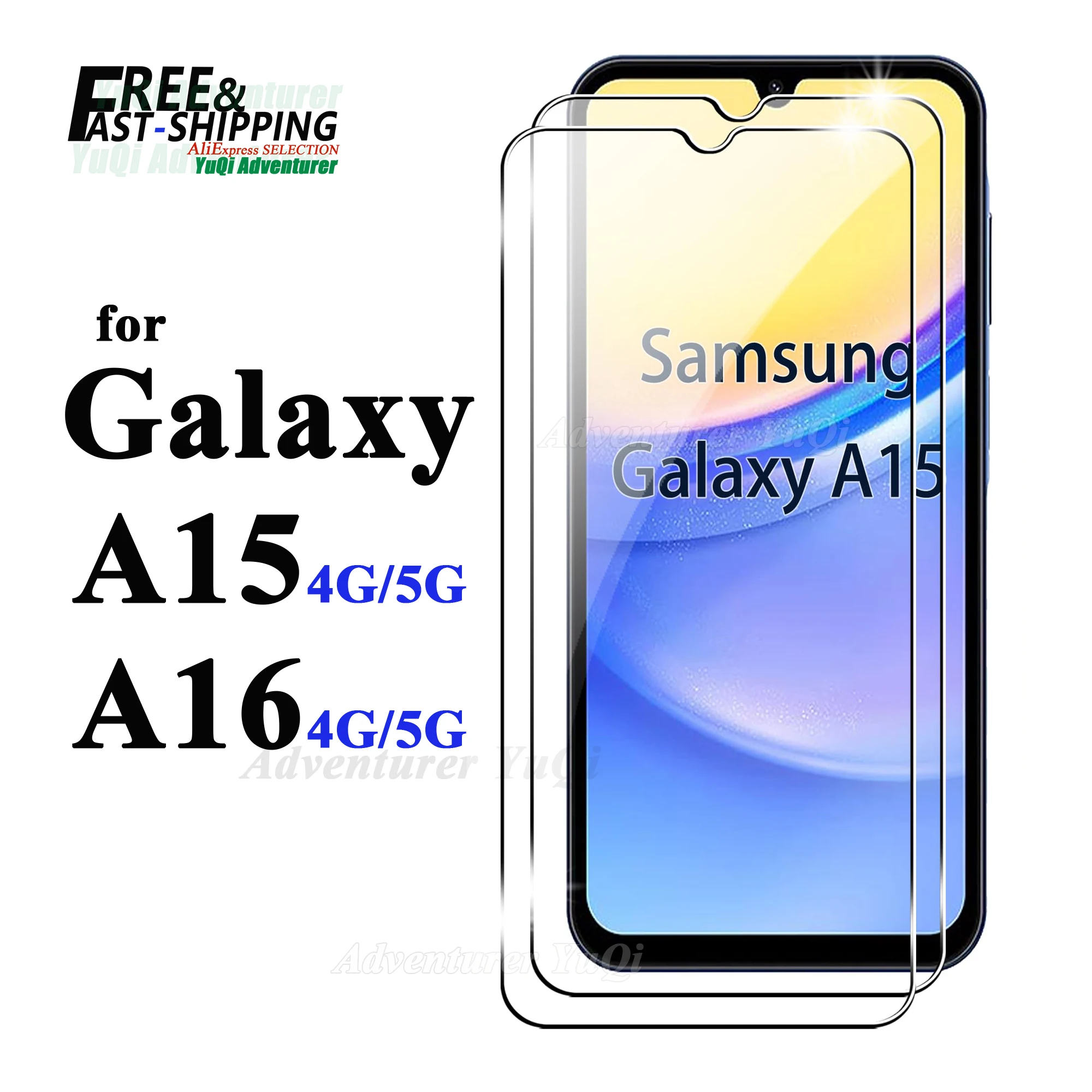 Premium Tempered Glass Screen Protector, HD 9H Transparent Clear, Anti-Scratch, Case-Friendly Design