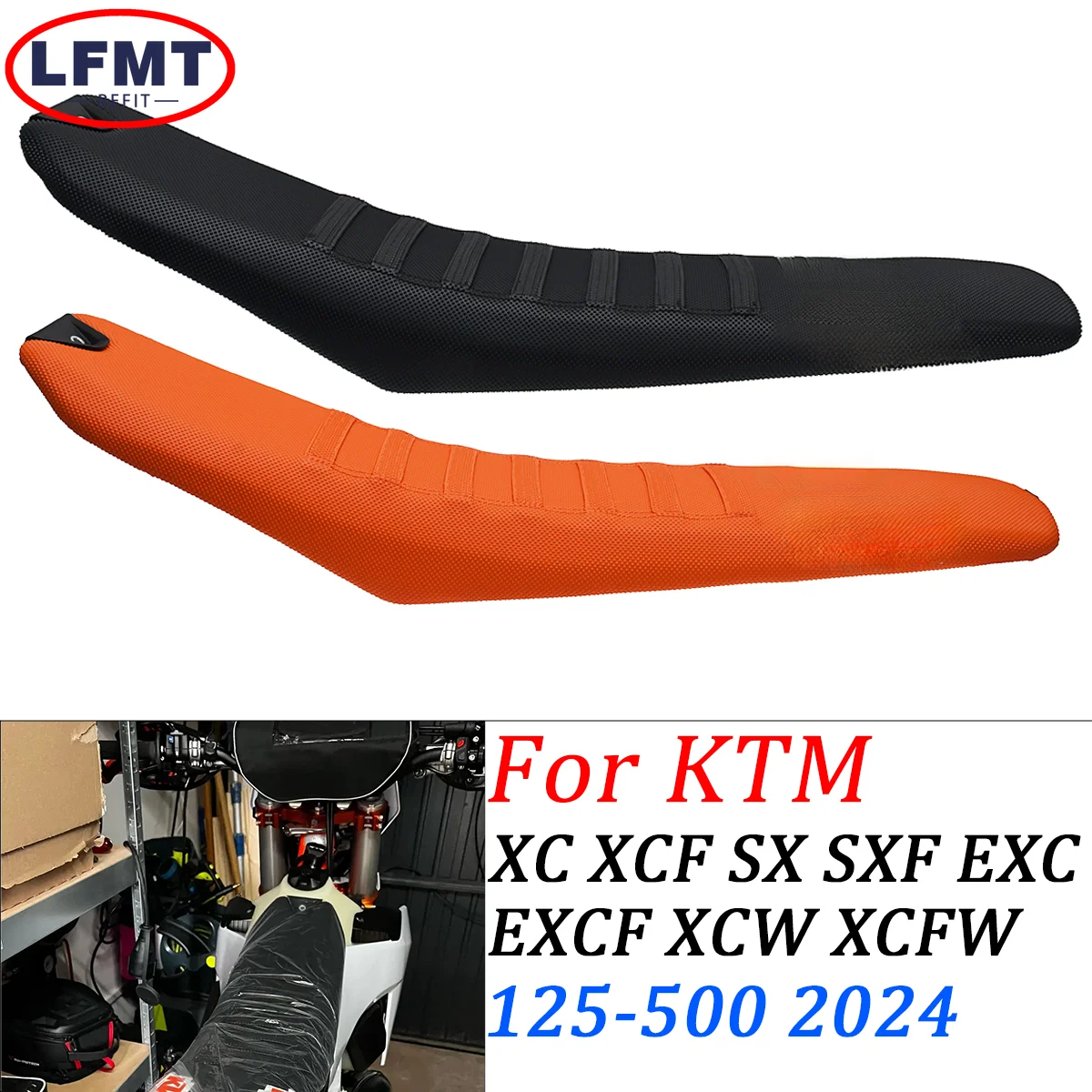 Siège d'enduro pour Motocross, pour selle KTM, poteau bas, course de sport, EXC EXCF SX SXF XC XCF XCW XCFW 2024, pièces modifiées pour Dirt Bike