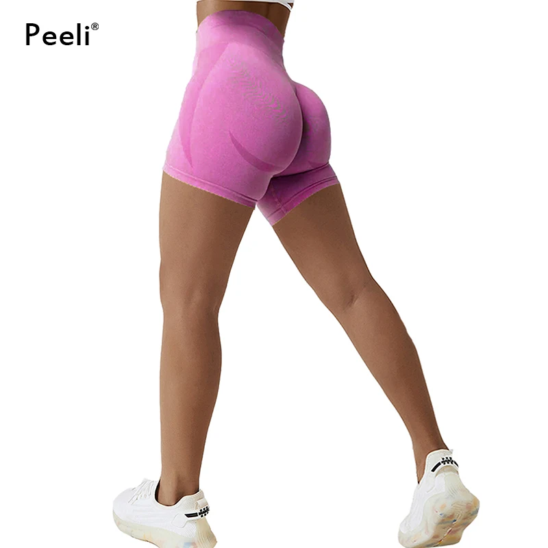 Contour Seamless Shorts for Women Yoga Shorts Push Up Booty Workout Gym Fitness High Waist Sports Short Women Clothing sports shorts yoga shorts workout shorts seamless shorts