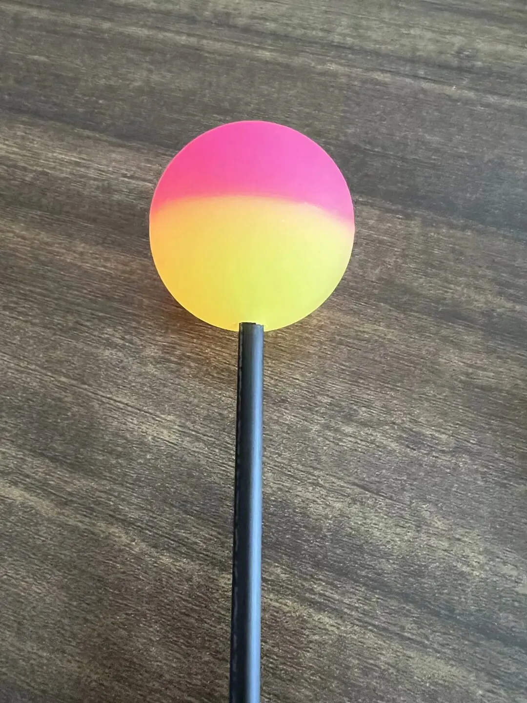 Arborea Colorful Friction Balls Random Color Silicone Material Sound Healing Tools Whale Sound Gong Mallet Stick,bell mallets