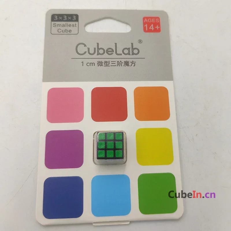 World Smallest 1cm 3x3 Black Puzzle Educational Toy Gift Idea X'mas Birthday 4