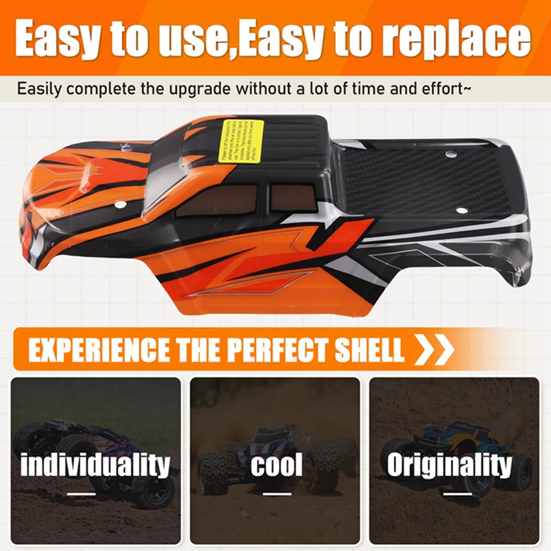 HBX 9 9A 16890 16890A SG1601 SG1602 RC Car Body Shell And Sticker B004-INV 1/16 RC Car Parts Accessories-Y96A