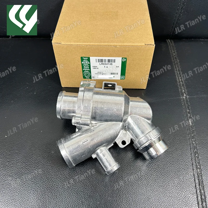 LR032135 LR035124 C2Z19929 AJ813073 AJ812976 3.0 V6 5.0 V8 aluminum thermostat housing for Discovery 4 Range Rover RR Sport XJ