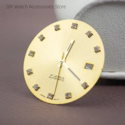 Luminous Hands Watch Dial for Automatic Mechanical Movement Watches (Gold 2)
