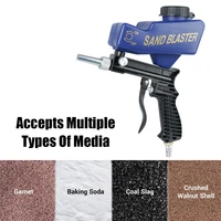 Adjustable Blasting Machine Gravity Sandblasting Gun Pneumatic Sandblasting Set Rust Blasting Device Pneumatic Blasting Gun Set 1