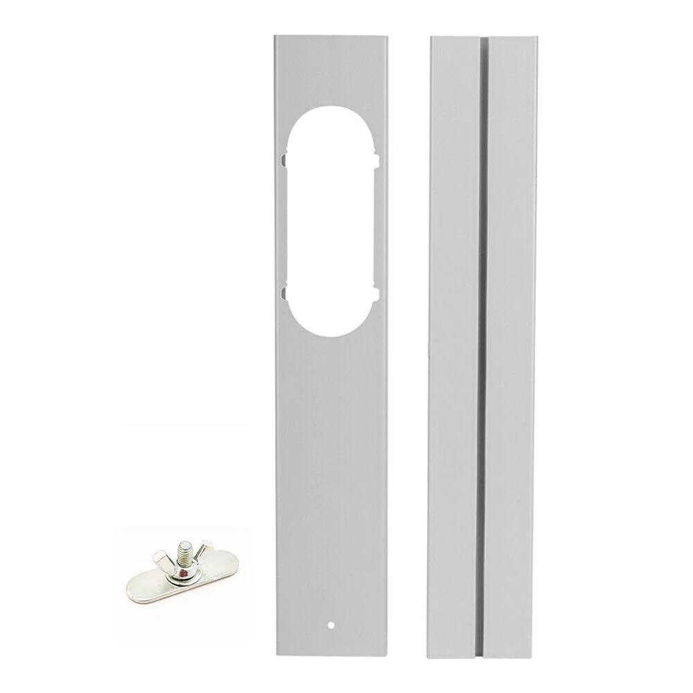 

Block Plate Air Conditioner Plates Air Conditioner 55*10cm Adjustable PVC Portable White With Screws High-quality