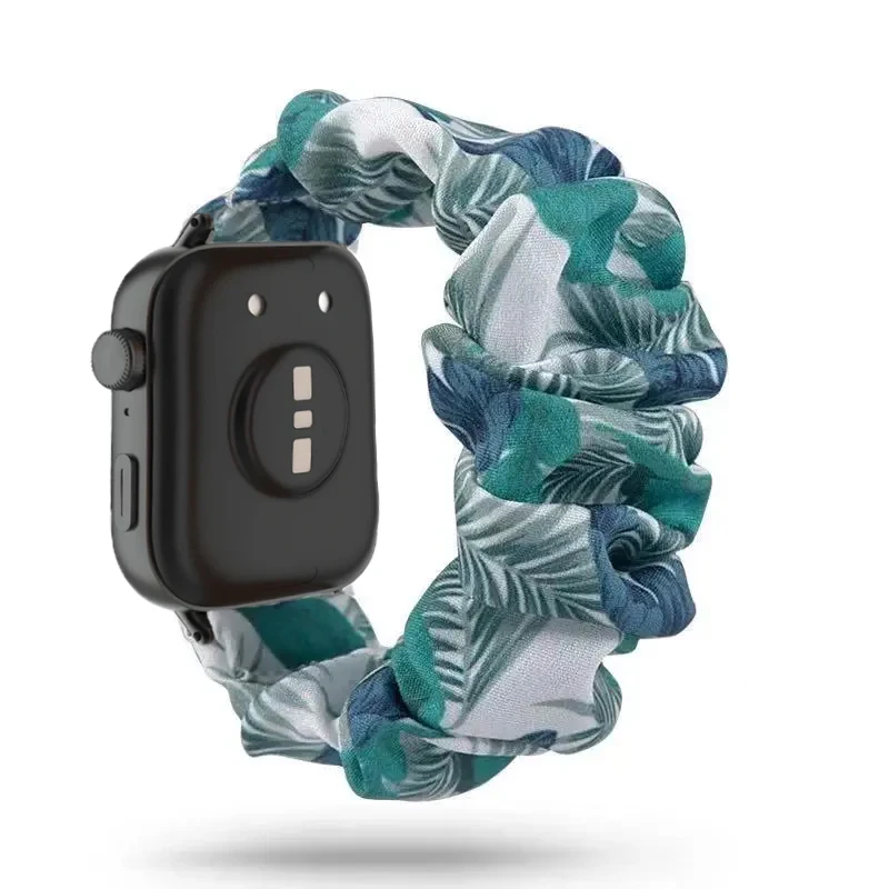 Elastic Nylon Loop Band with Metal Connector for Smartwatch - Adjustable Replacement Bracelet Strap