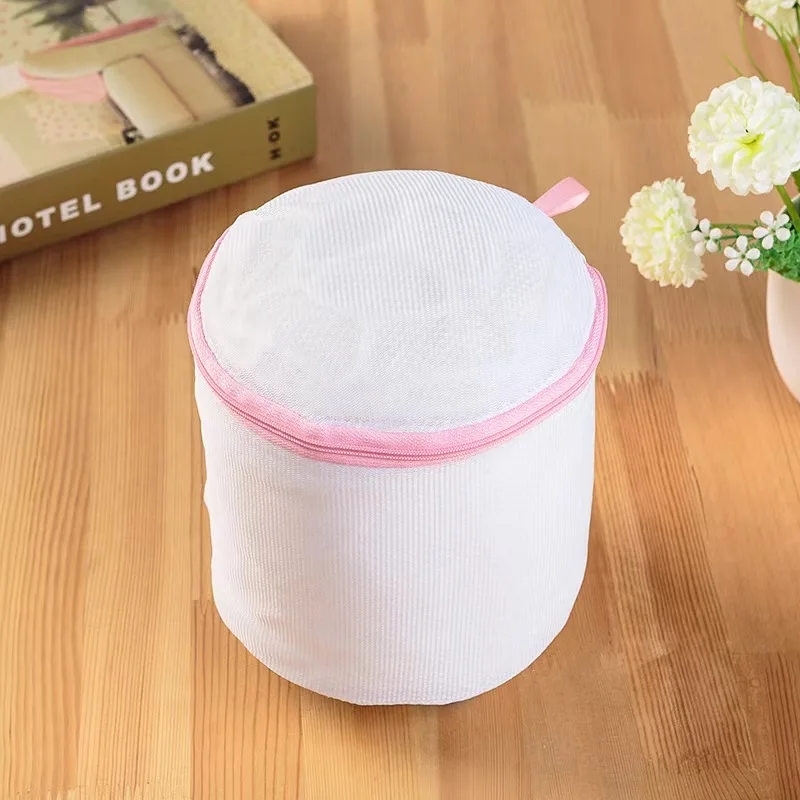 Washing Machine Underwear Cleaning Bag Bra Dedicated Nursing Mesh Laundry Bags Lingerie Zipper Storage Pouch Home Organizer 3